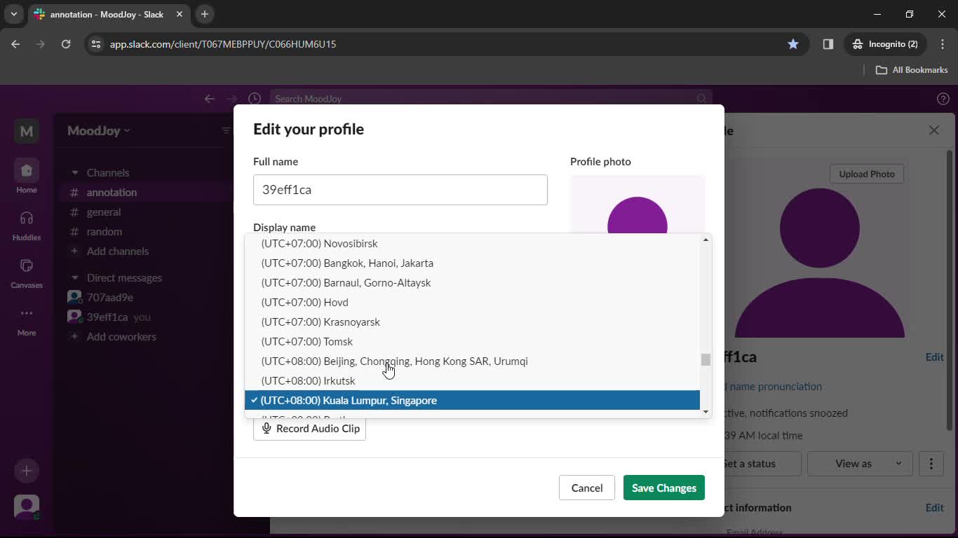 Updating your profile on Slack video thumbnail