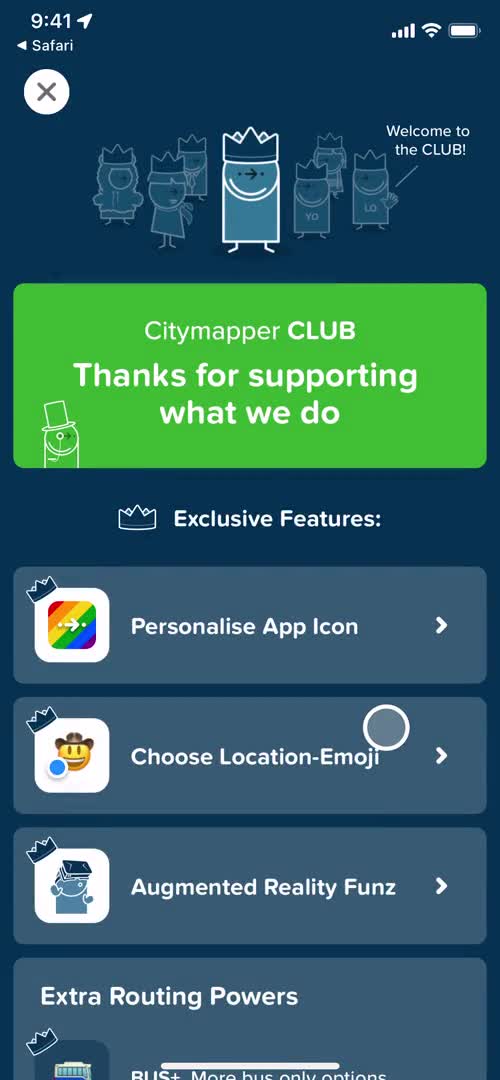 Upgrading your account on Citymapper video thumbnail