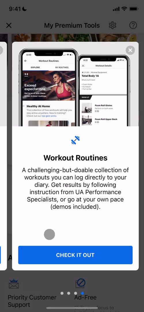 Upgrading your account on MyFitnessPal video thumbnail