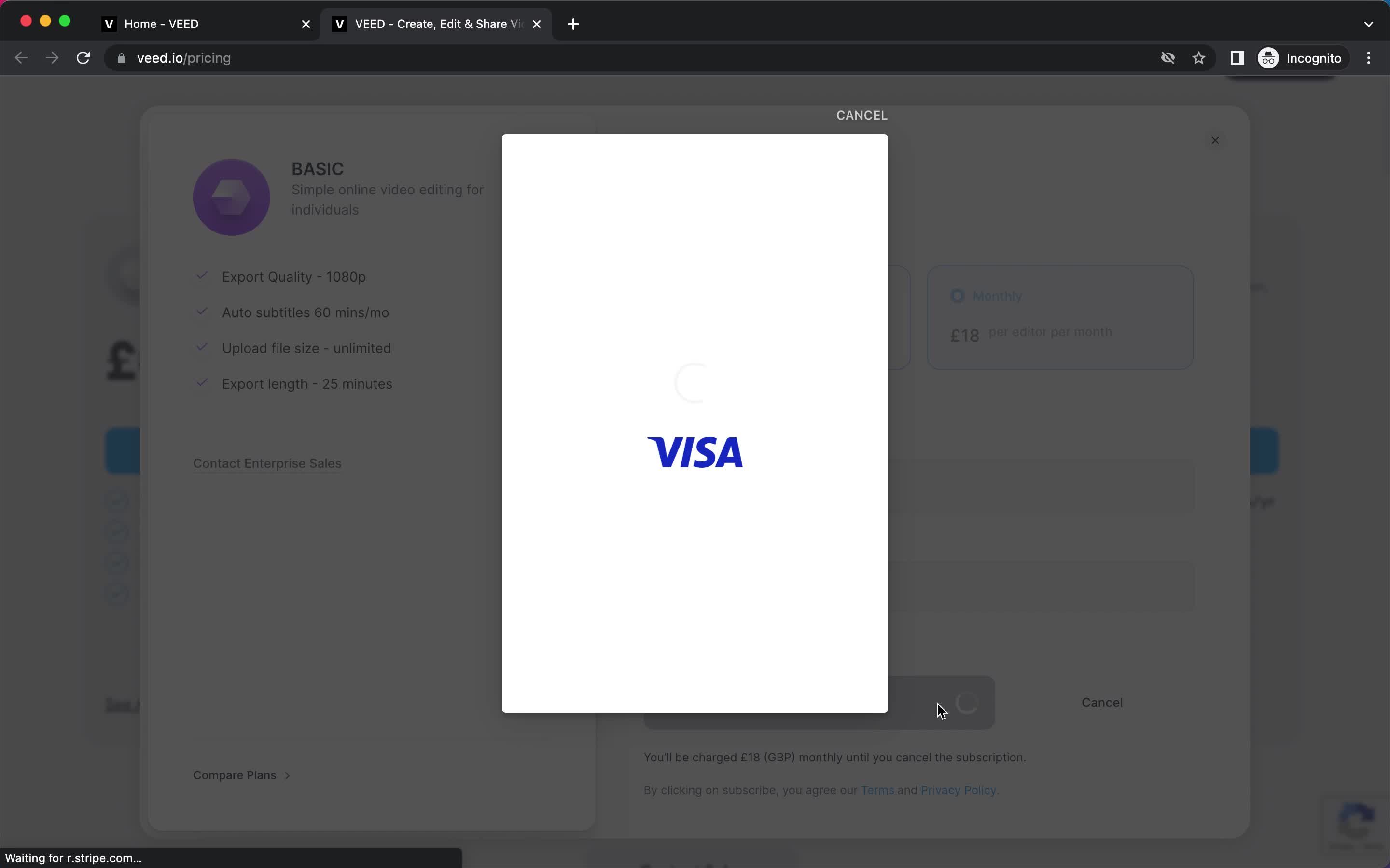 Upgrading your account on VEED.IO video thumbnail