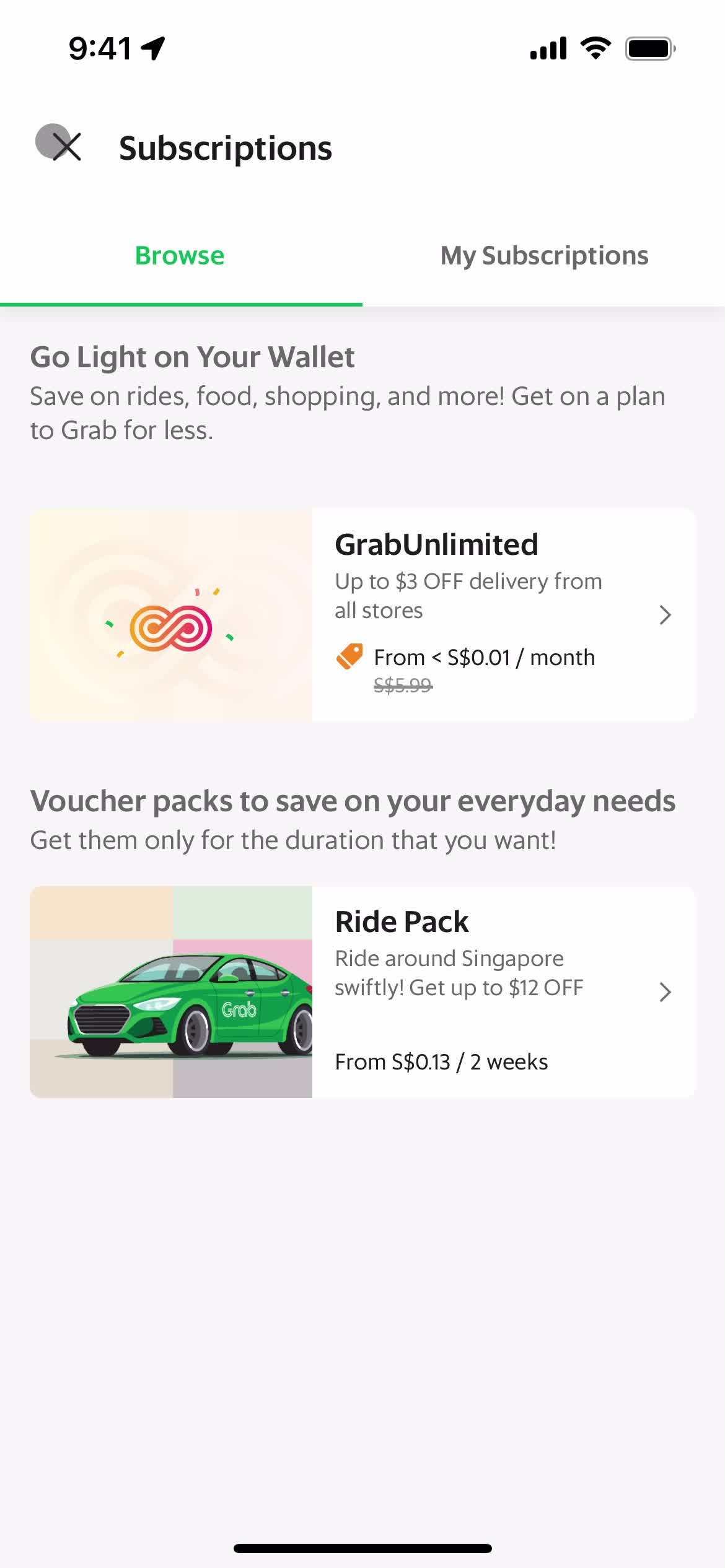 Upgrading your account on Grab video thumbnail