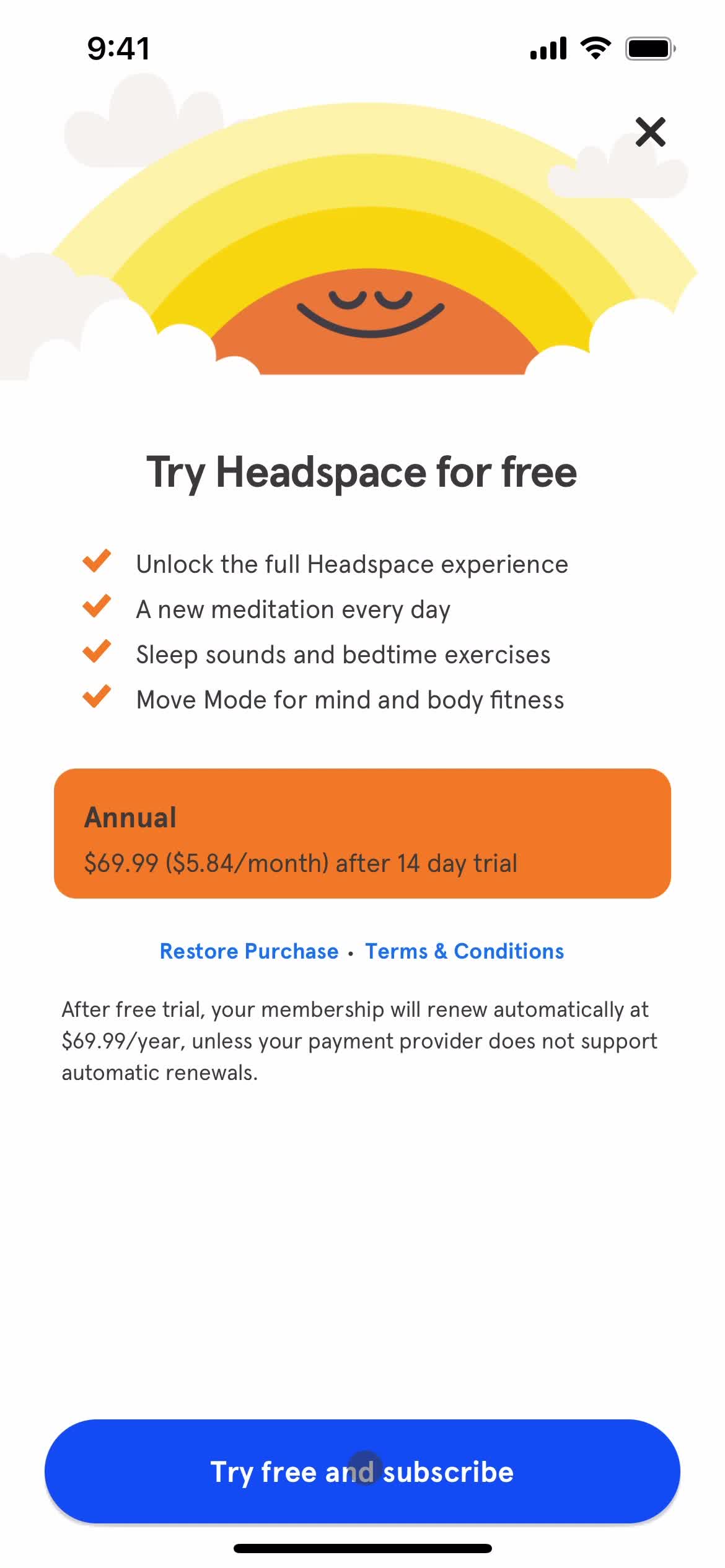 Upgrading your account on Headspace video thumbnail