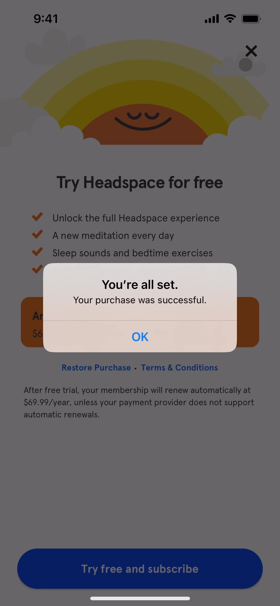 Upgrading your account on Headspace video thumbnail