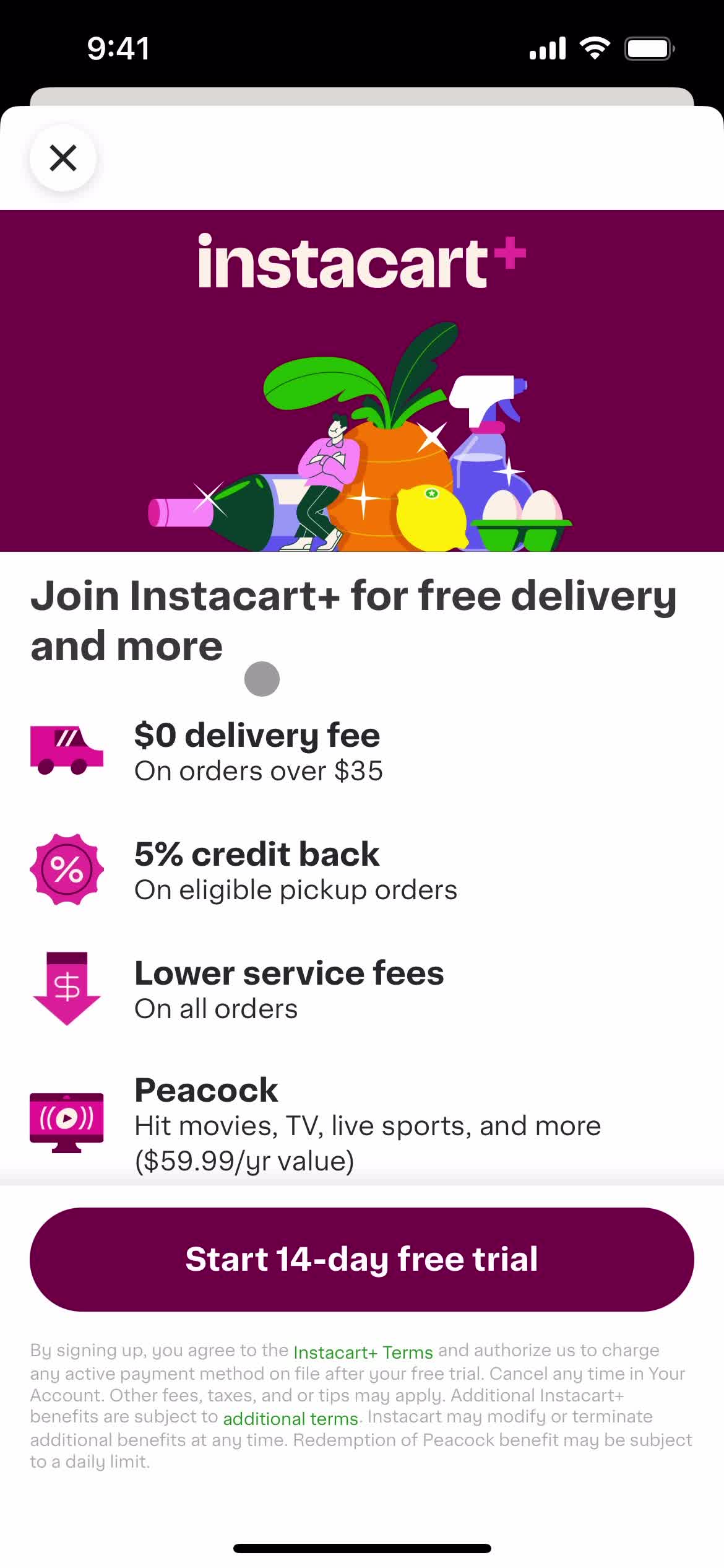 Upgrading your account on Instacart video thumbnail