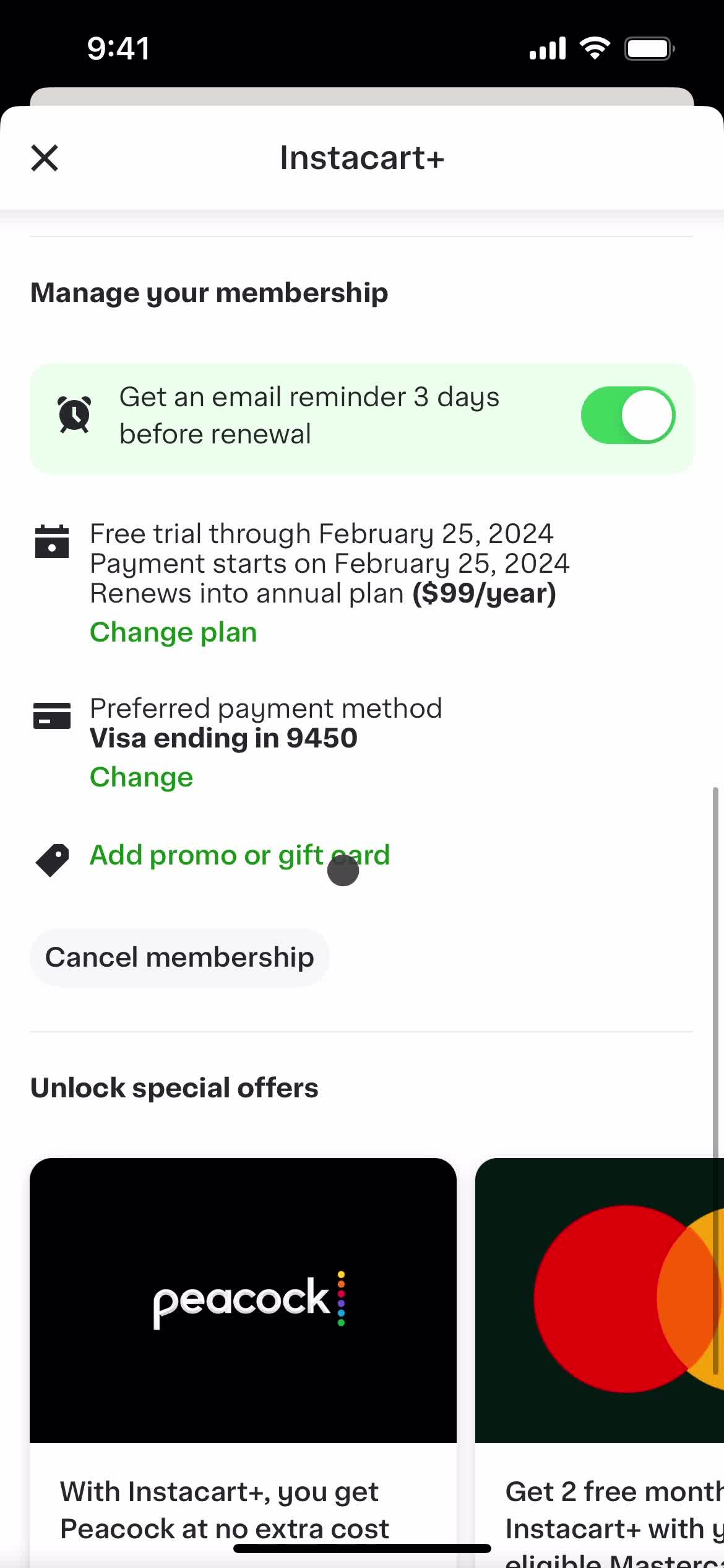 Upgrading your account on Instacart video thumbnail