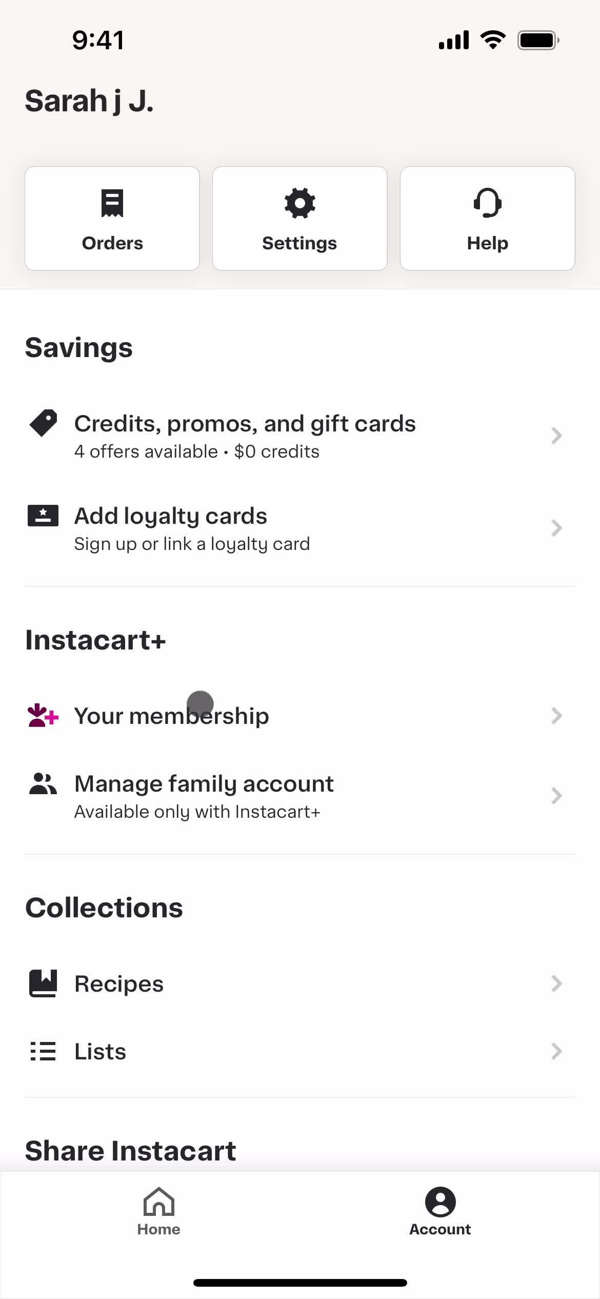 Upgrading your account on Instacart video thumbnail