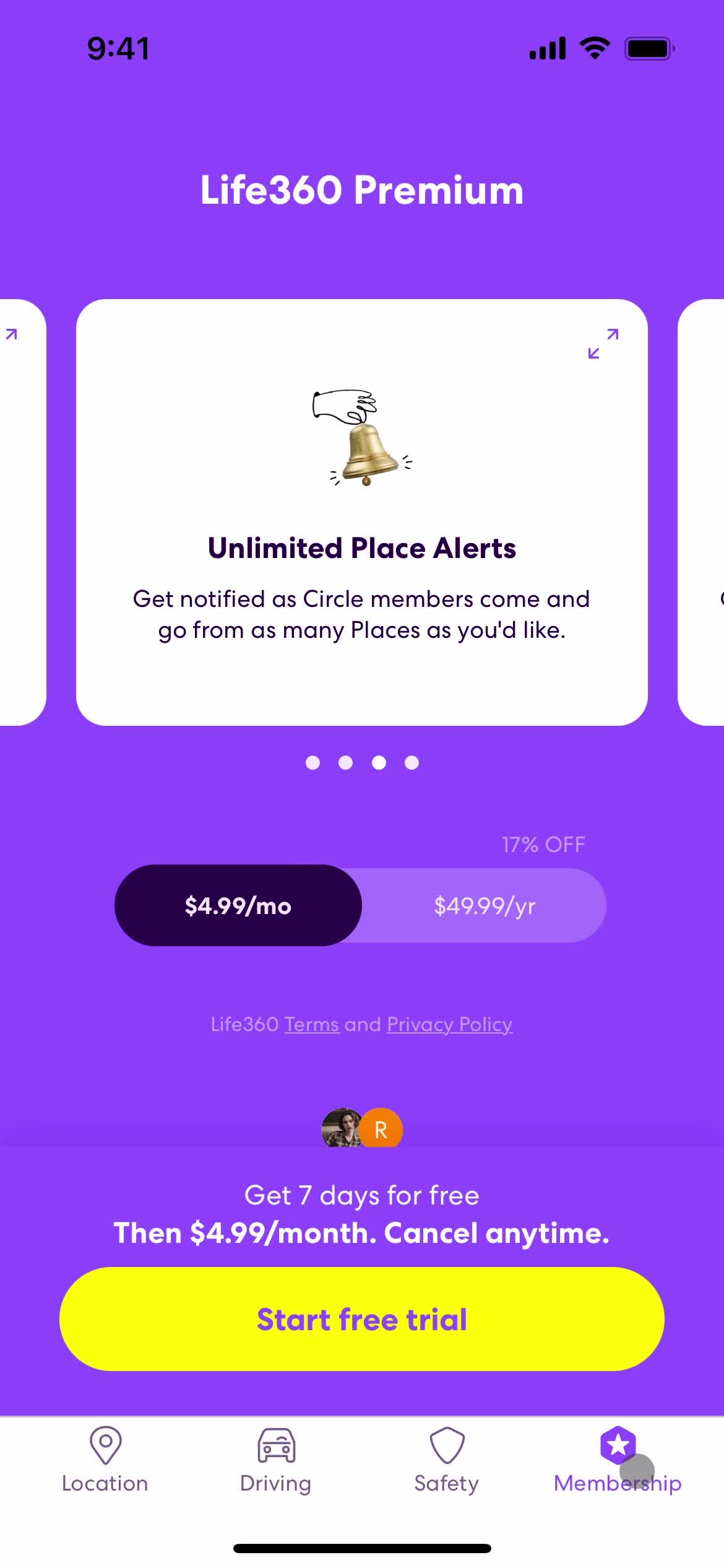 Upgrading your account on Life360 video thumbnail