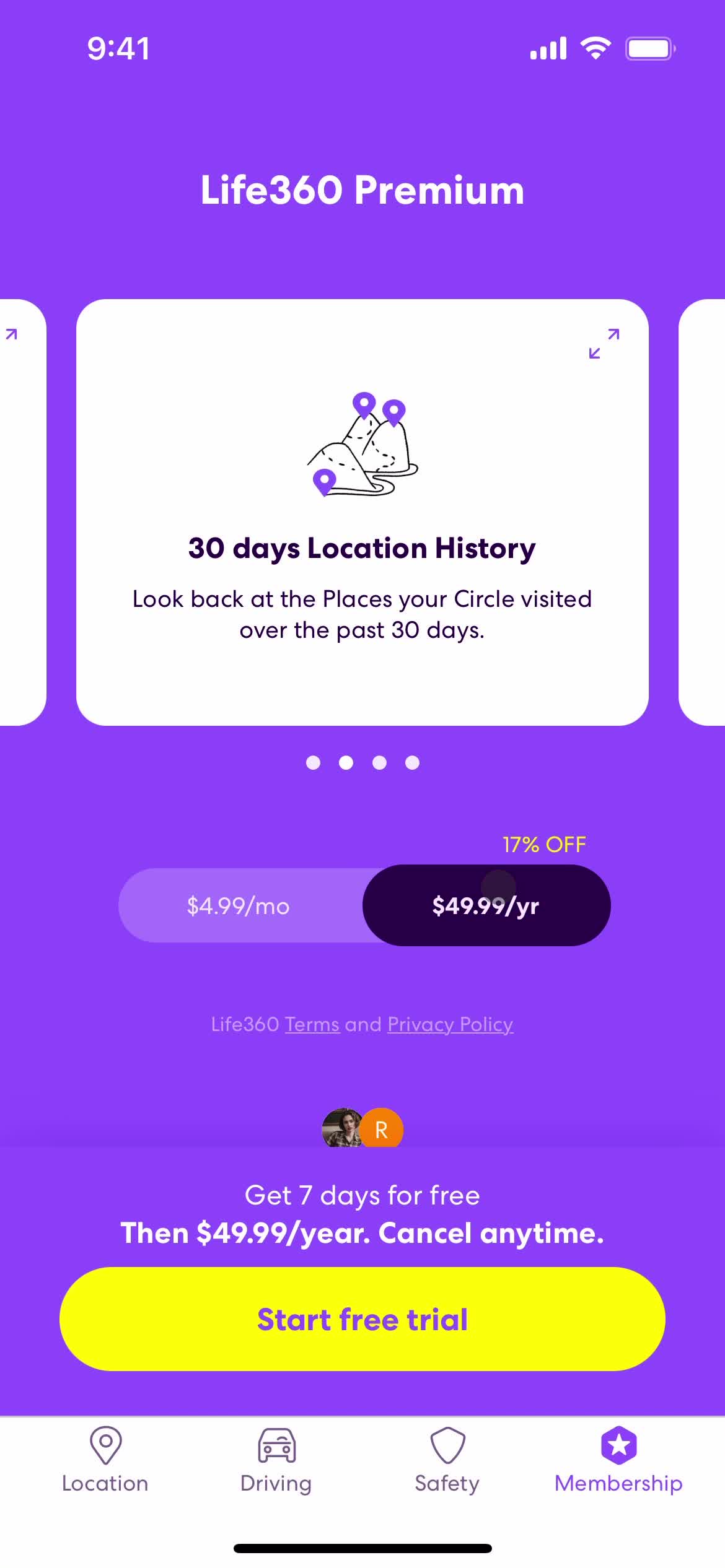 Upgrading your account on Life360 video thumbnail