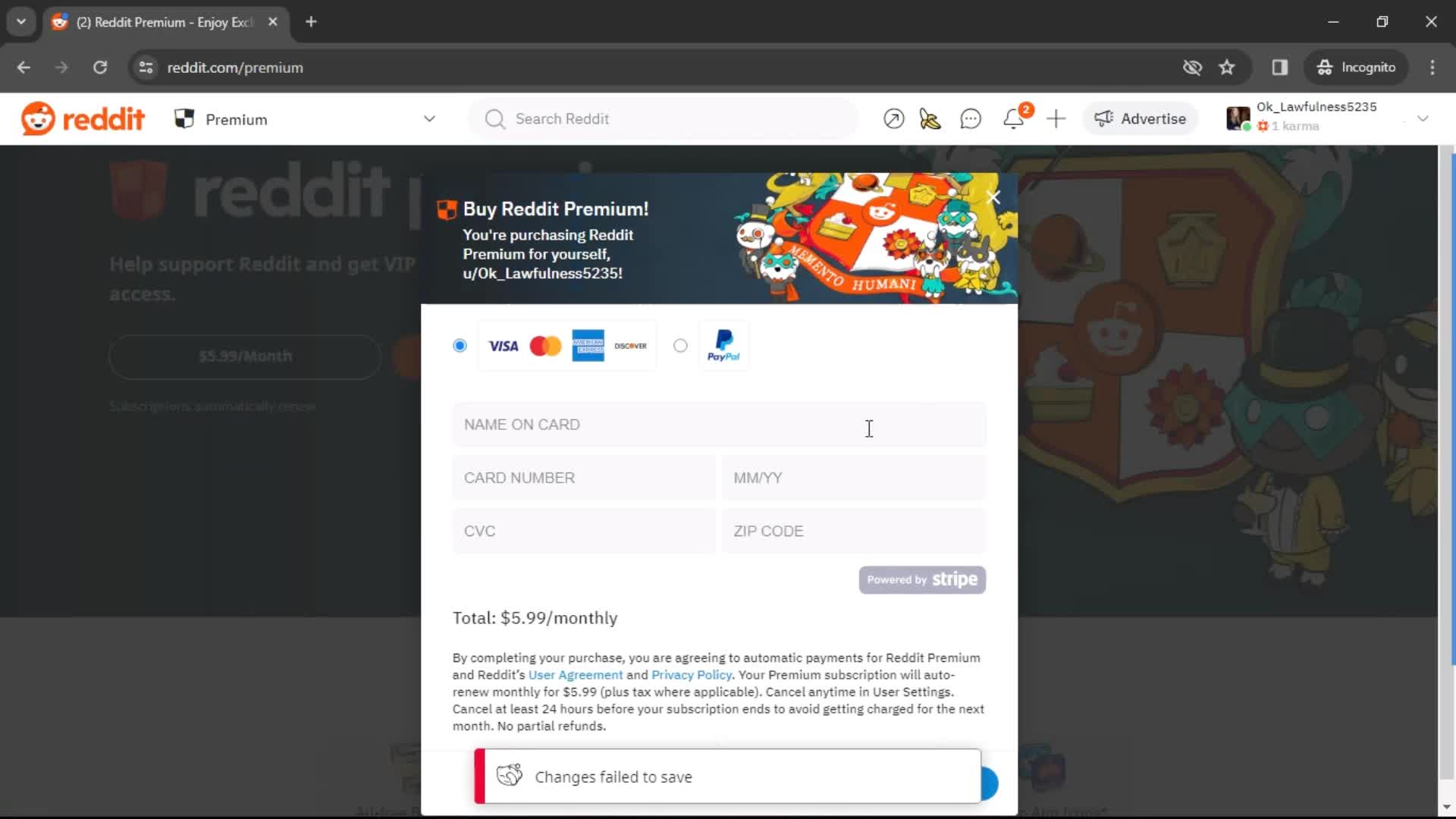 Upgrading your account on Reddit video thumbnail