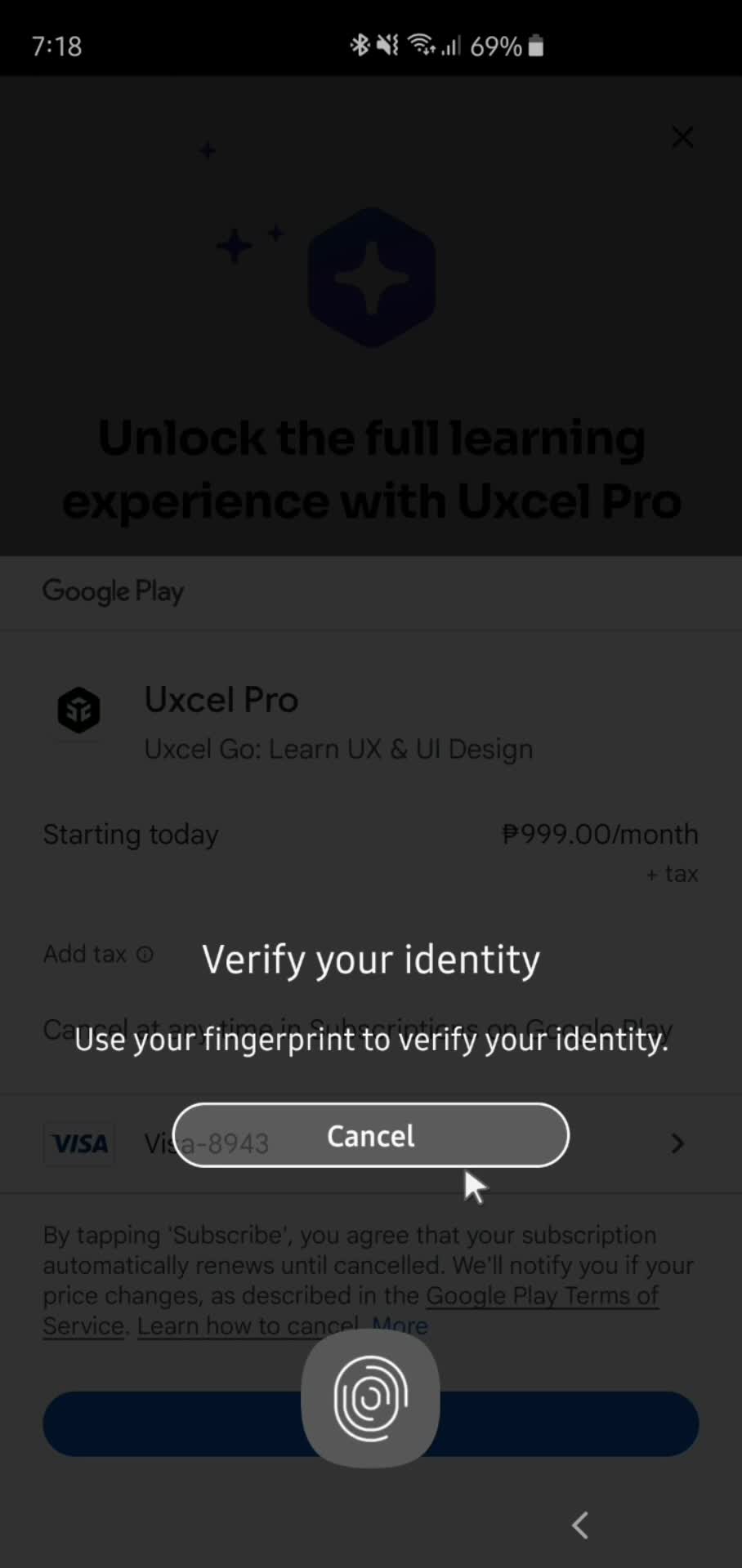 Upgrading your account on Uxcel video thumbnail