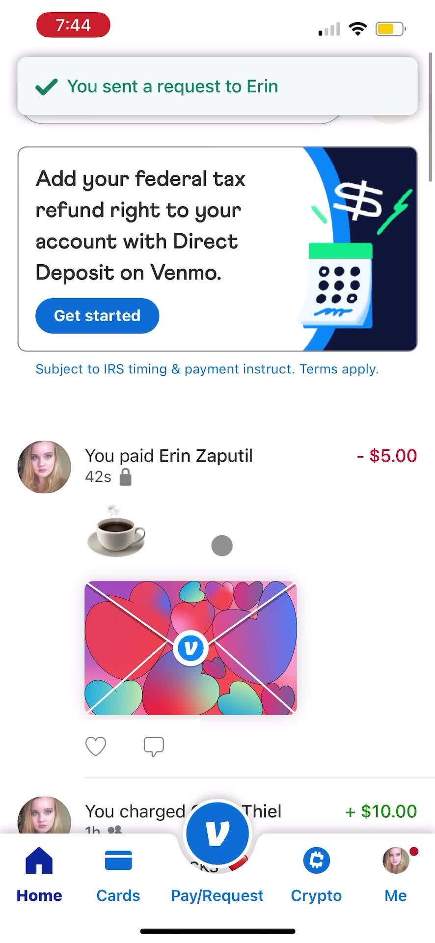 Requesting payment on Venmo video thumbnail