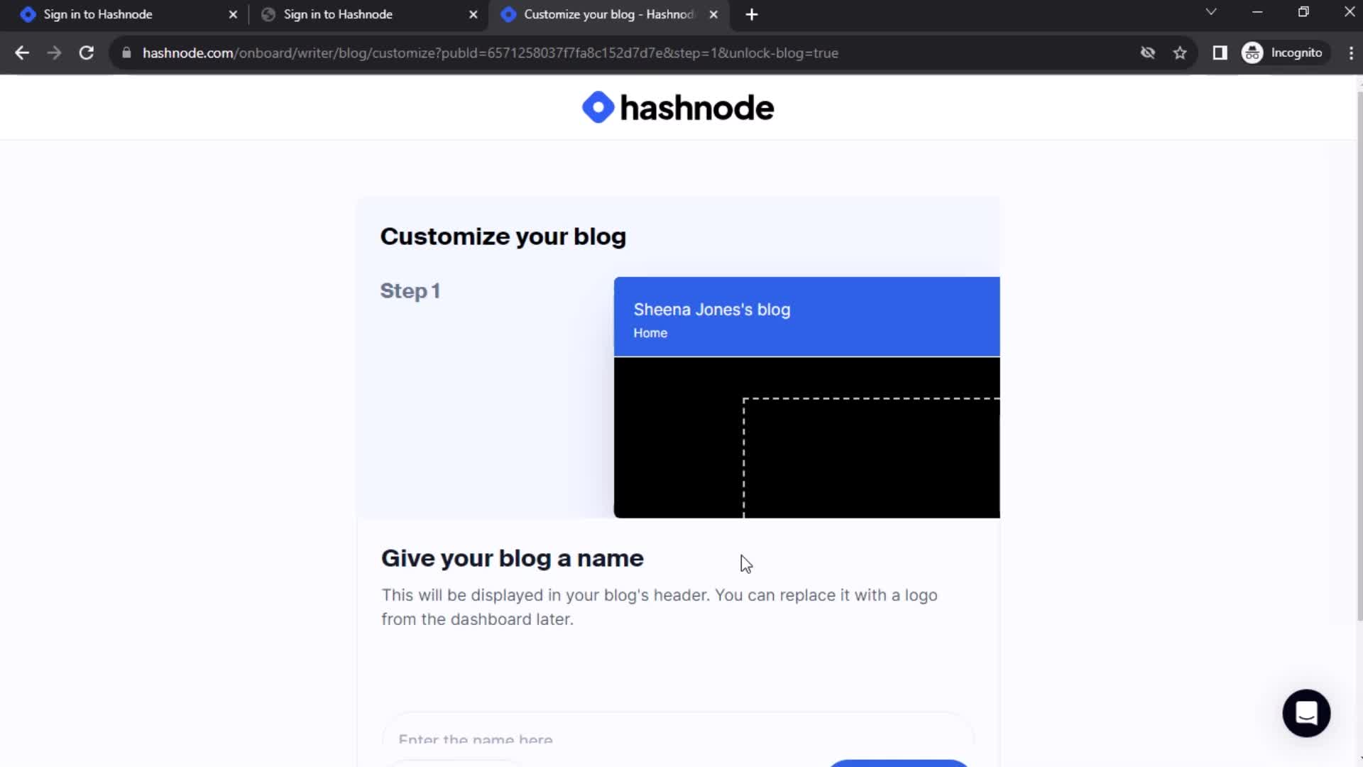 Writing a blog on Hashnode video thumbnail