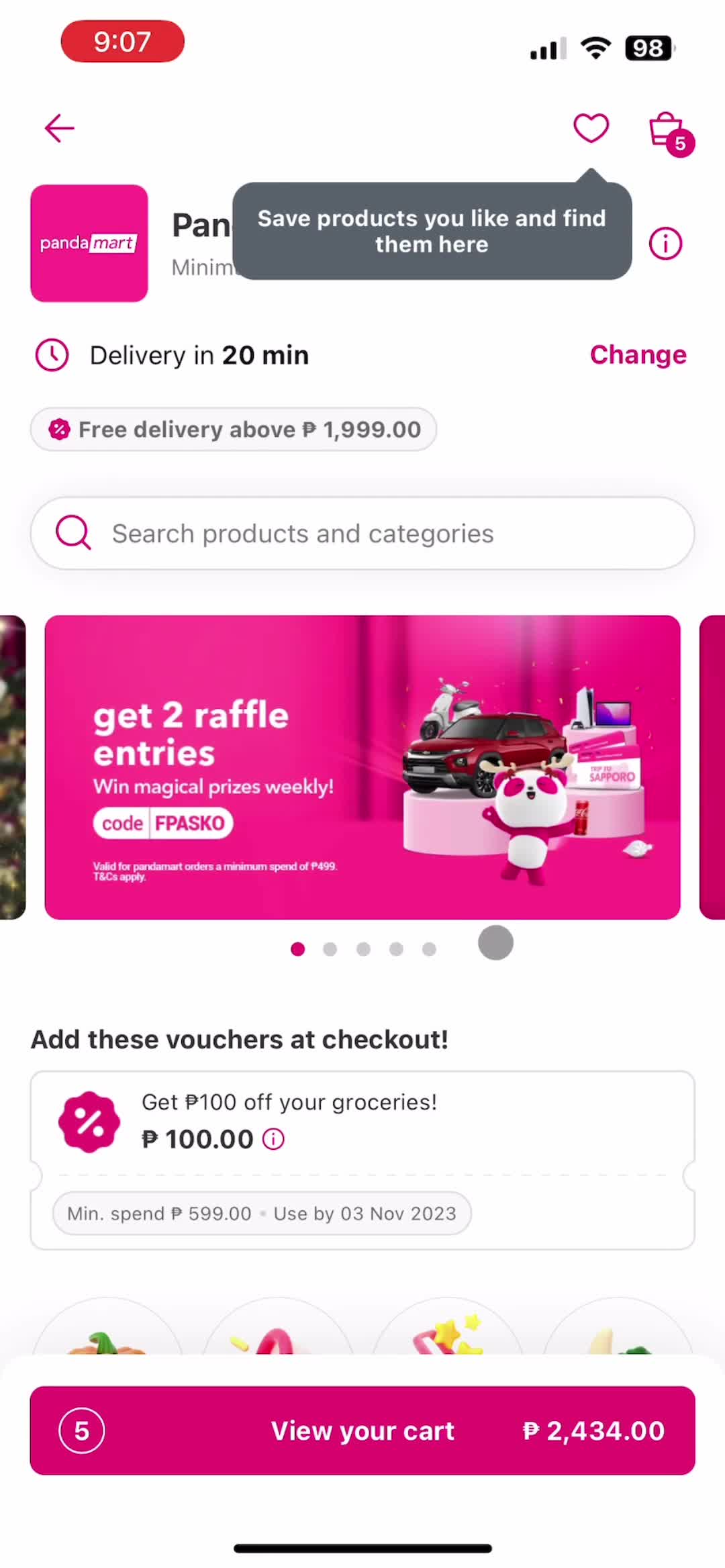 General browsing on foodpanda video thumbnail