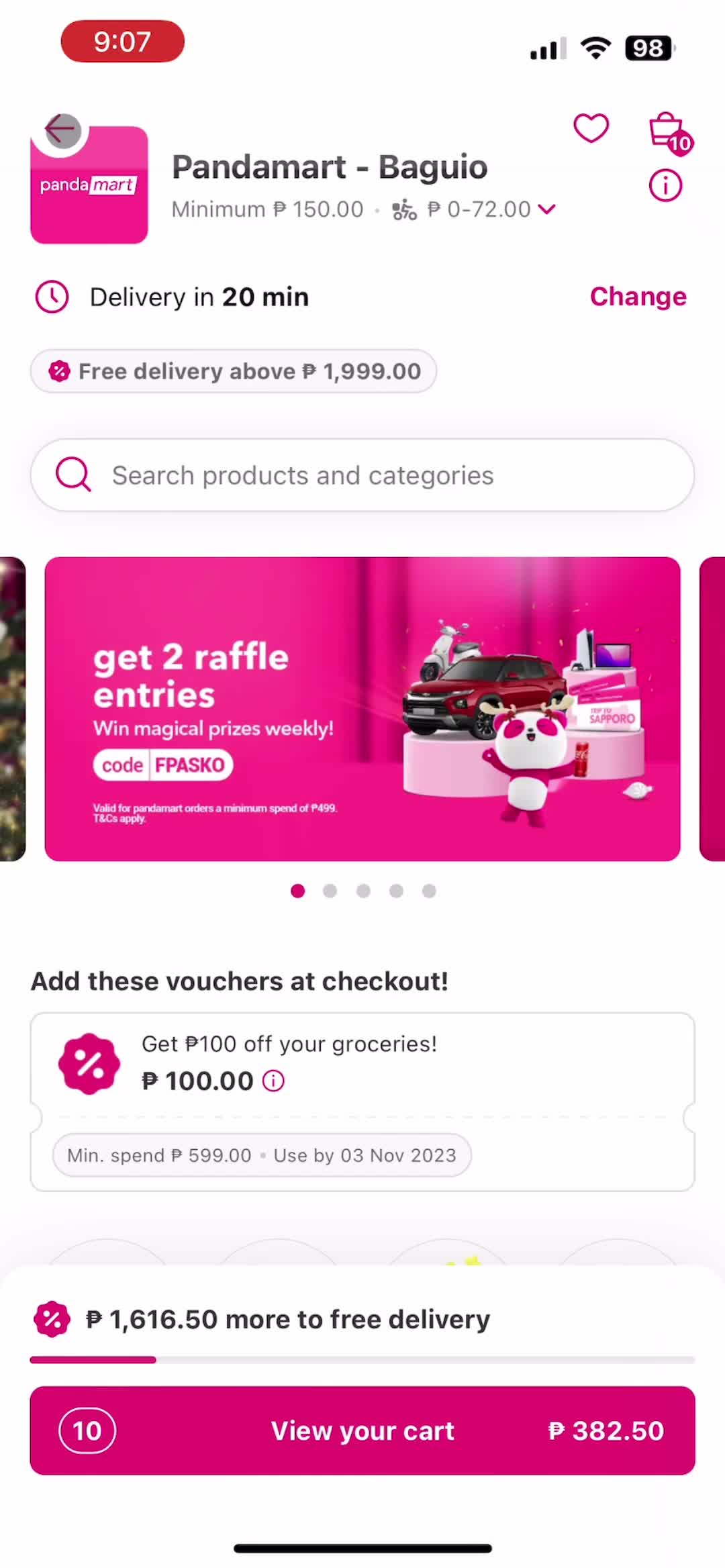 General browsing on foodpanda video thumbnail