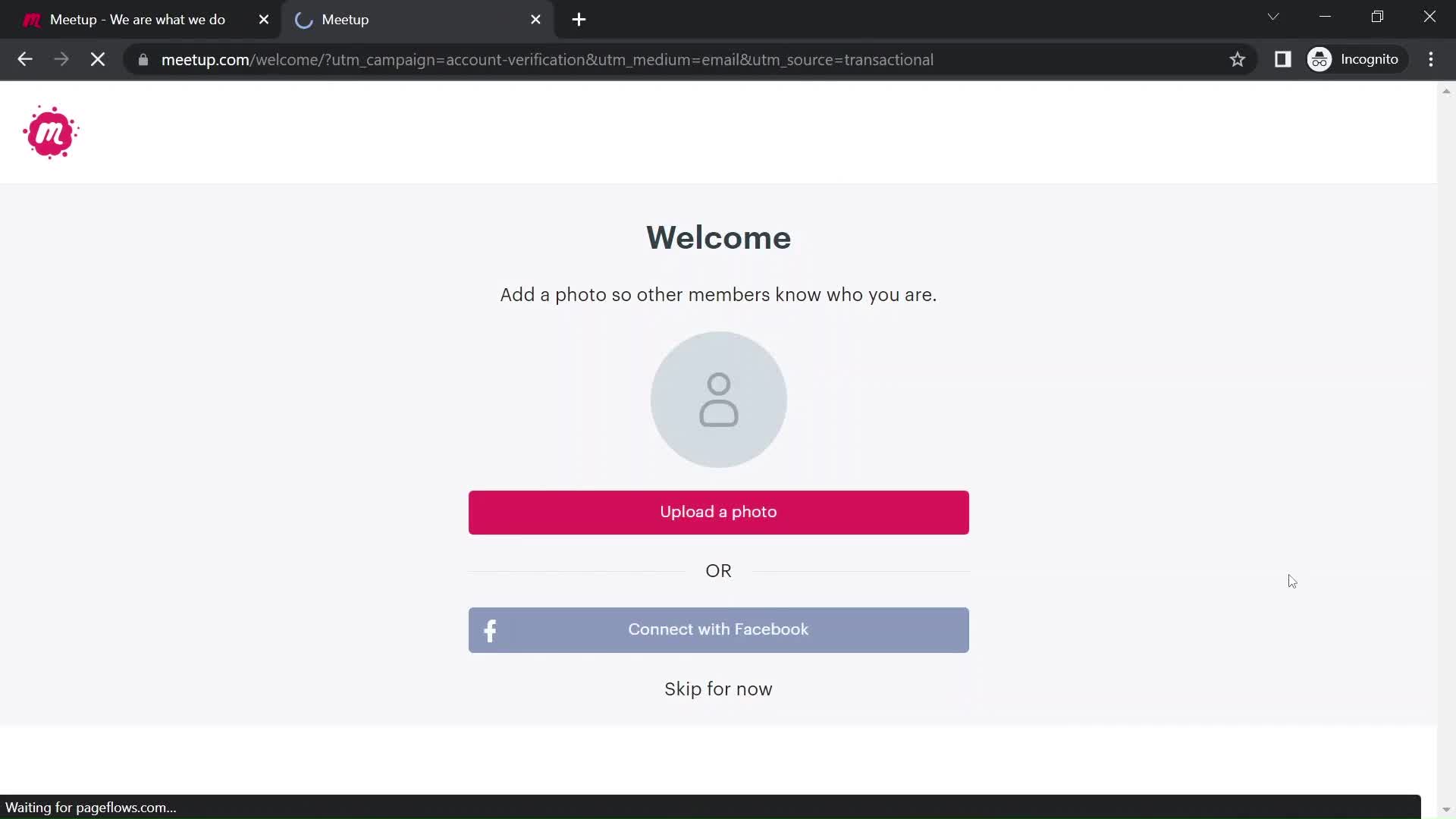 Onboarding screenshot