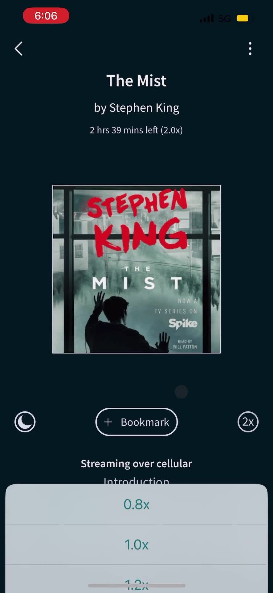 Listening screenshot