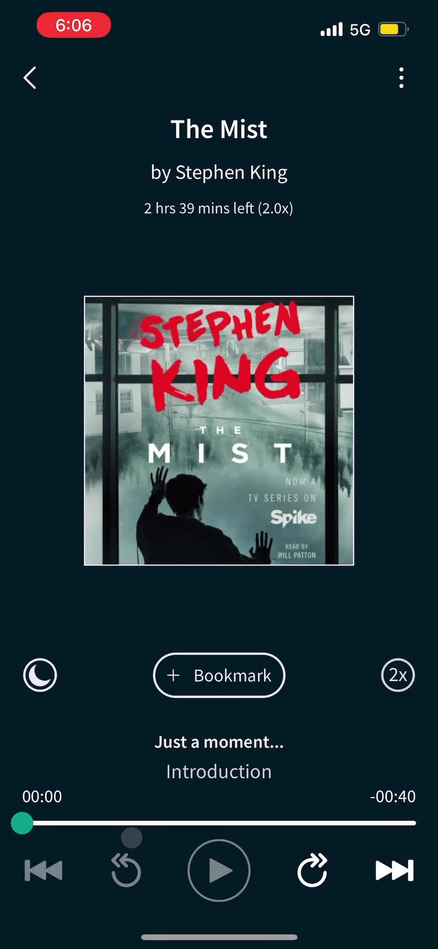 Listening screenshot