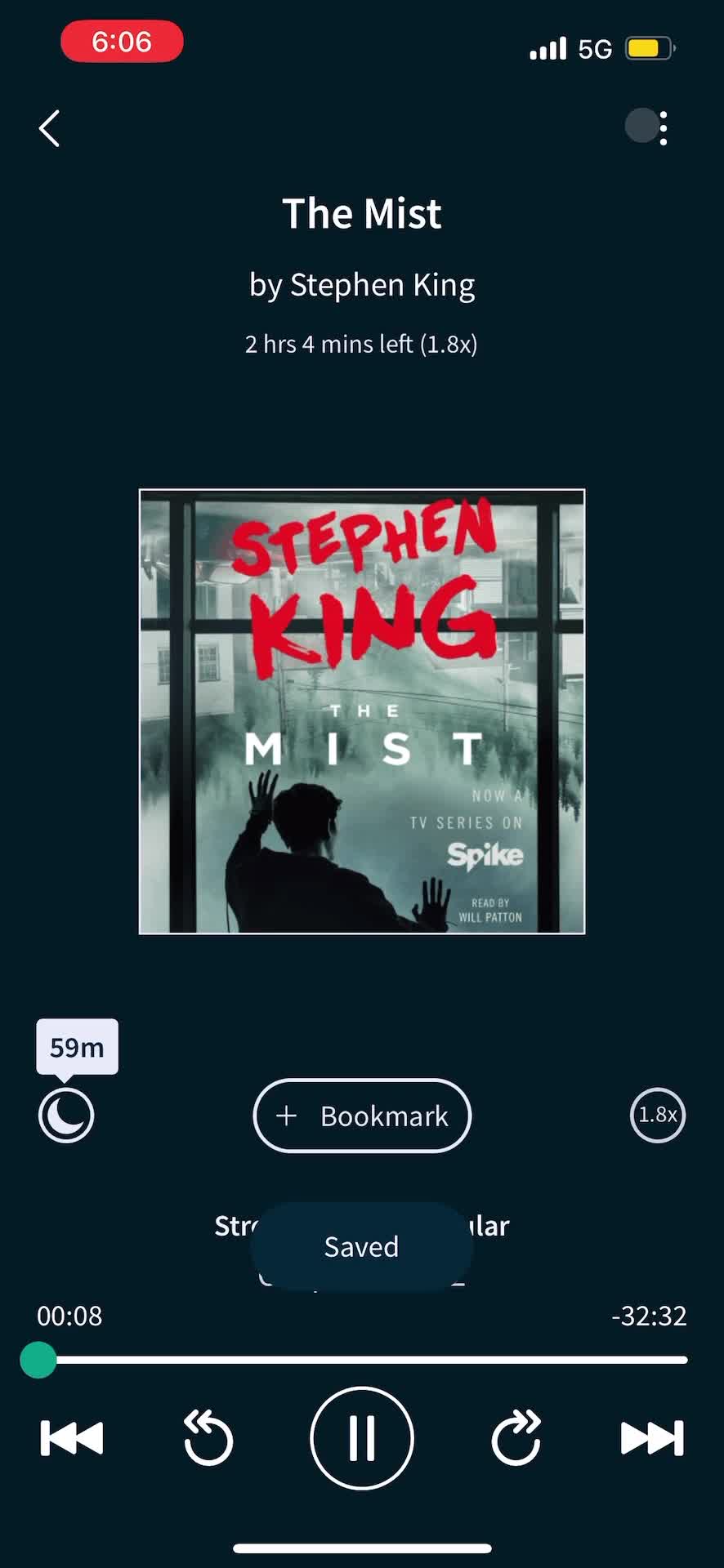 Listening screenshot