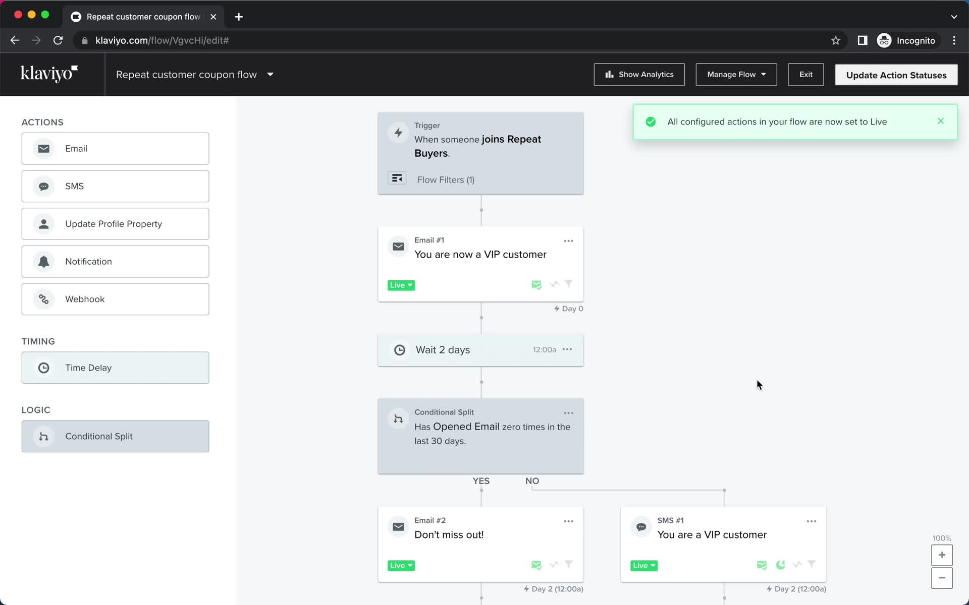 Creating an automation workflow on Klaviyo video thumbnail