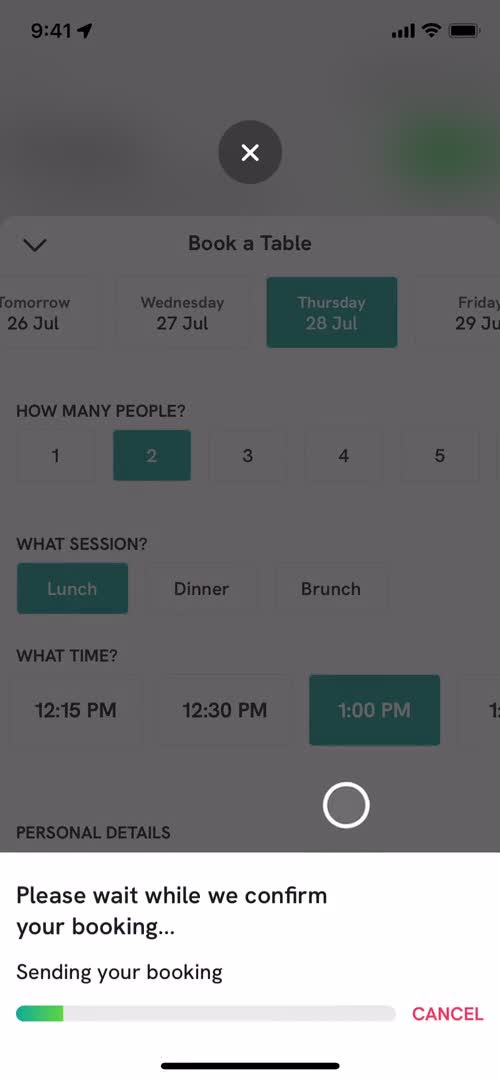 Booking a table on Zomato video thumbnail