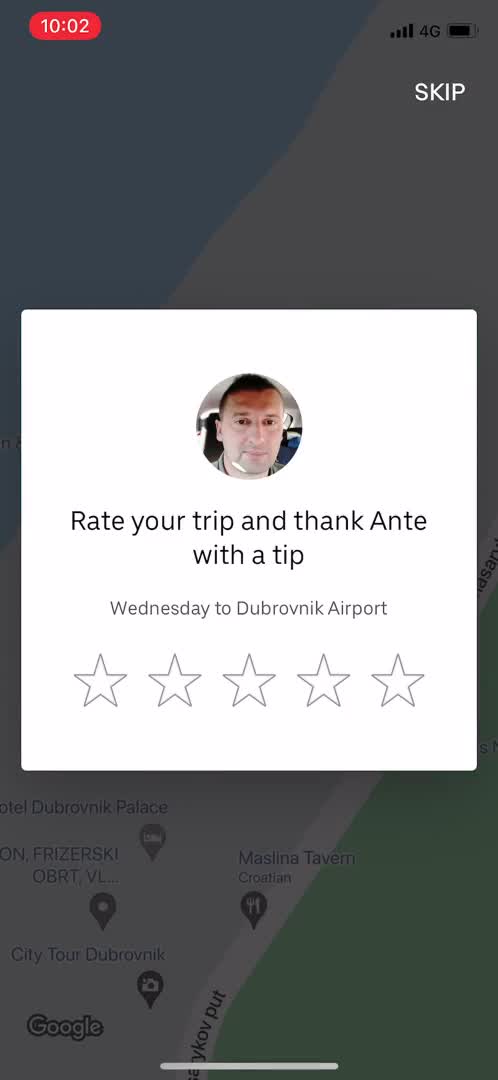 Booking transport on Uber video thumbnail