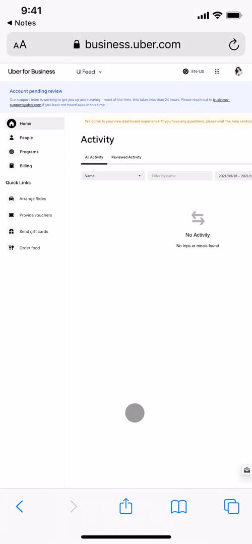 Business sign up on Uber video thumbnail