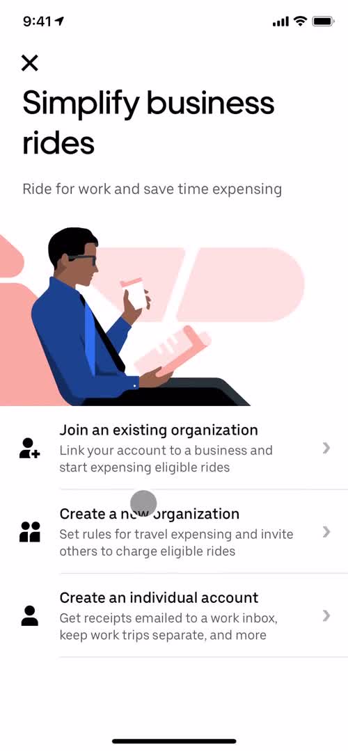 Business sign up on Uber video thumbnail