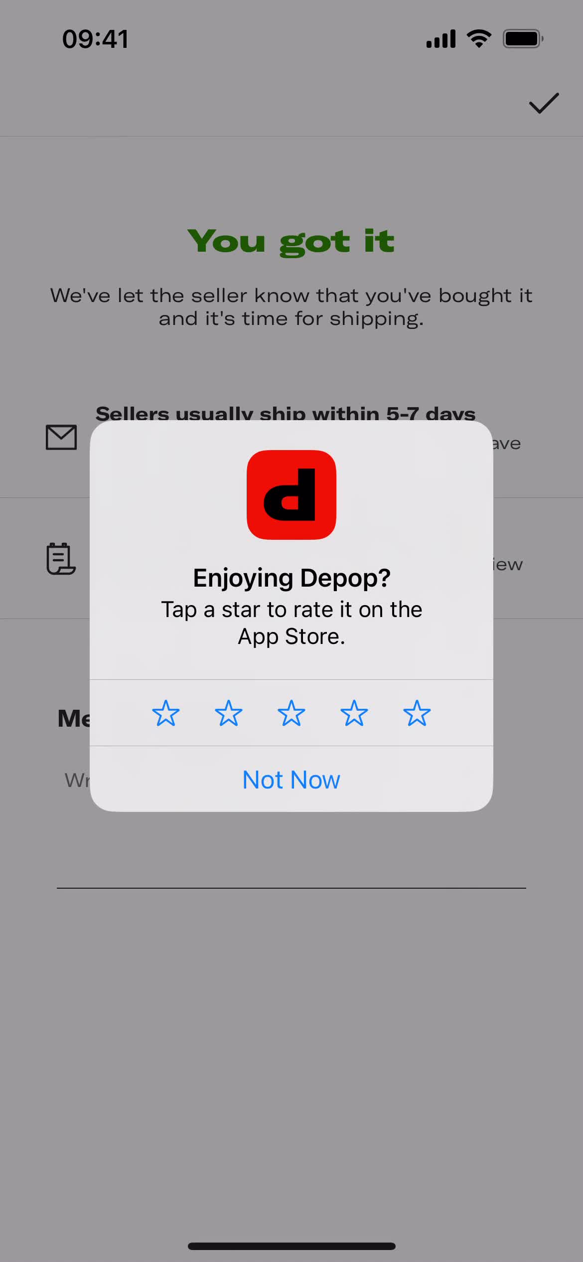 Buying something on Depop video thumbnail