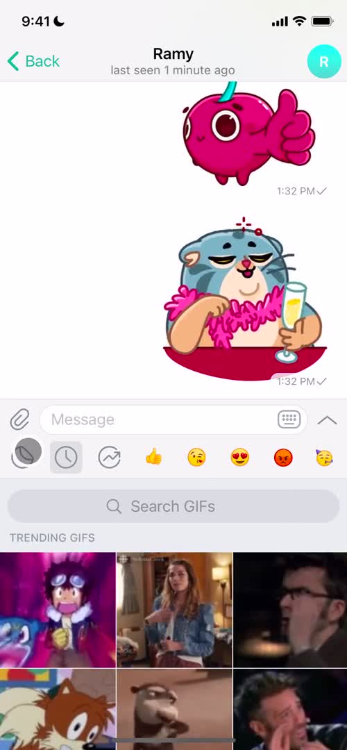 Chat screenshot