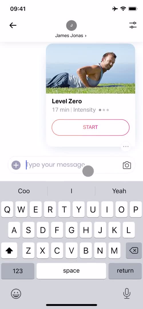 Chat screenshot