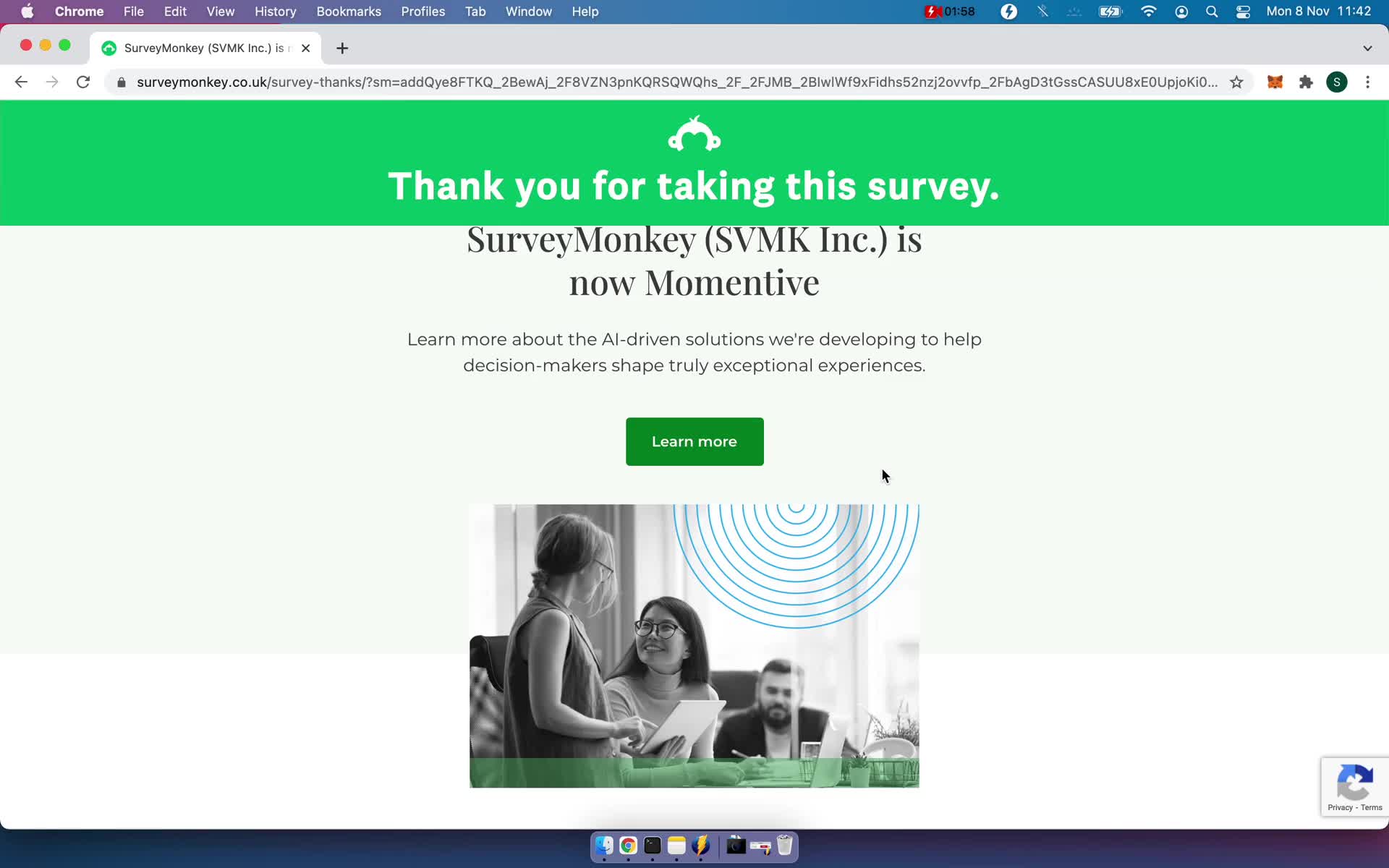 Filling in a form on SurveyMonkey video thumbnail