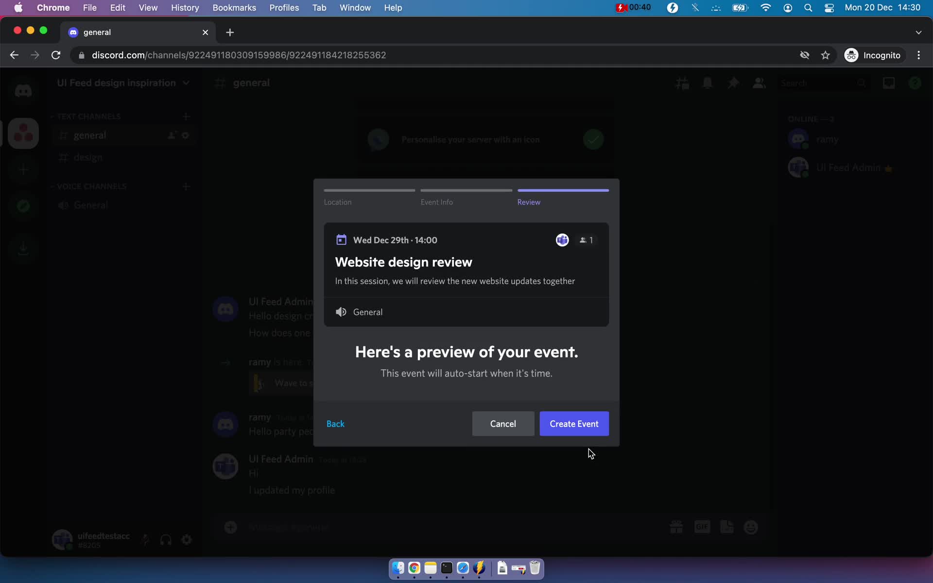 Creating an event on Discord video thumbnail