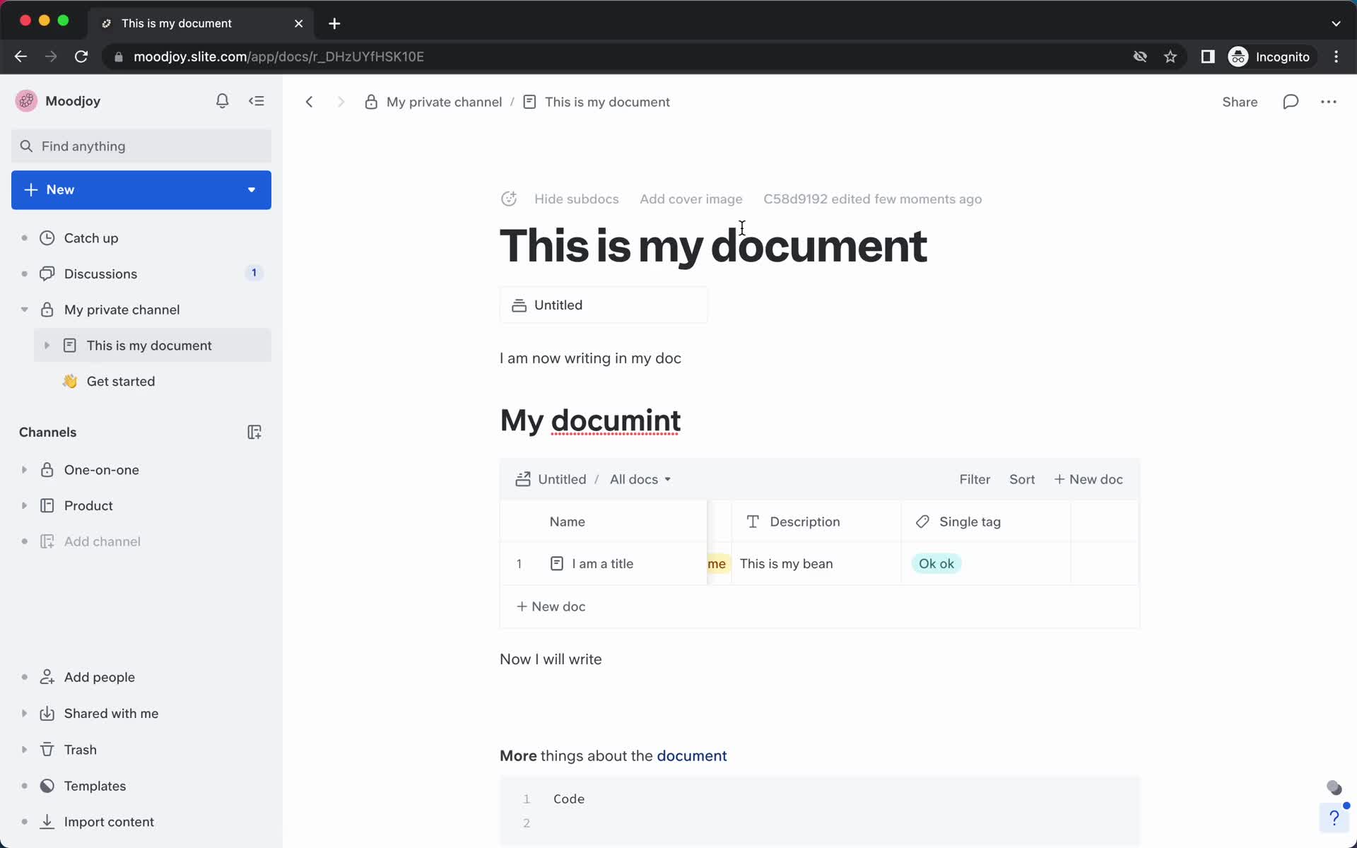 Creating a document screenshot