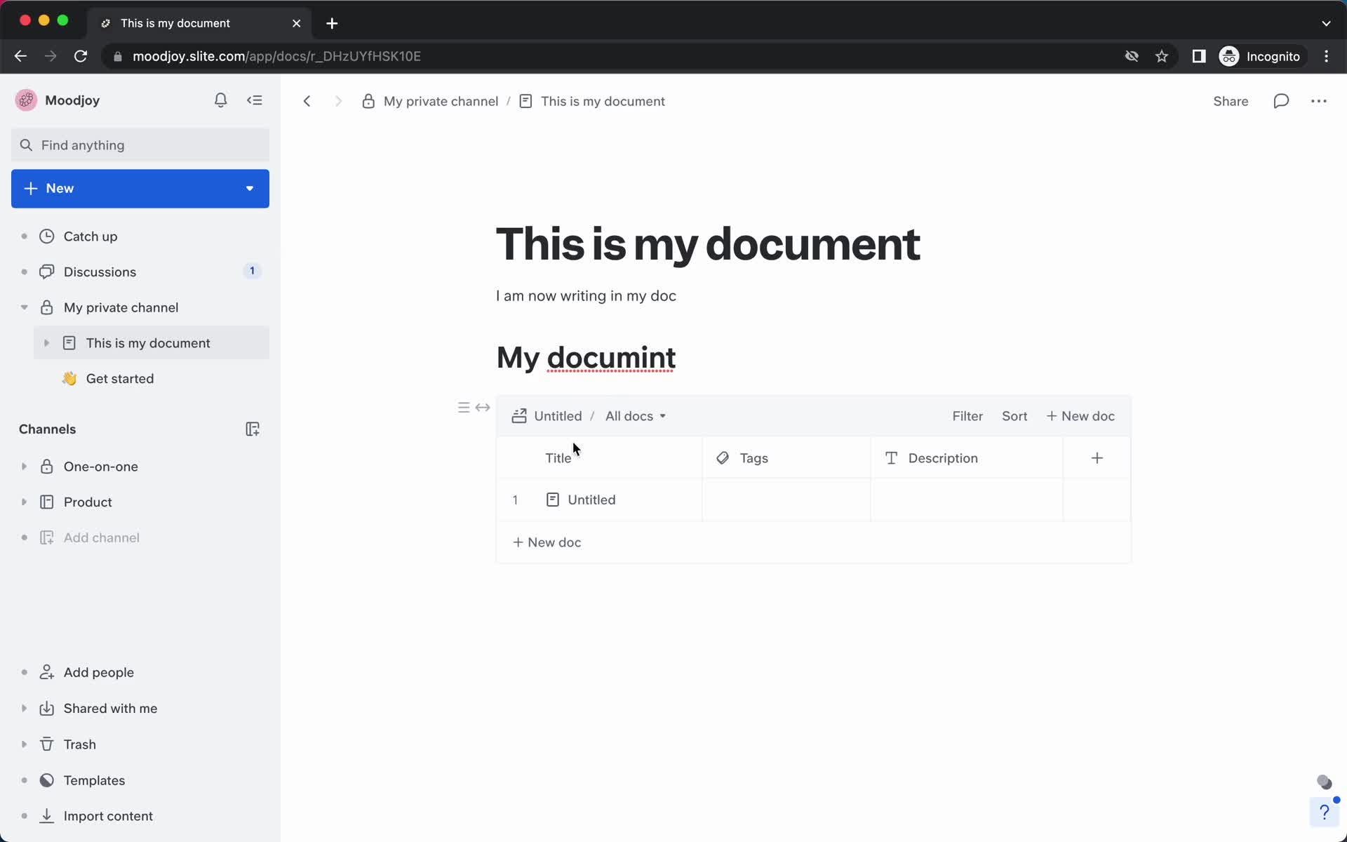 Creating a document screenshot