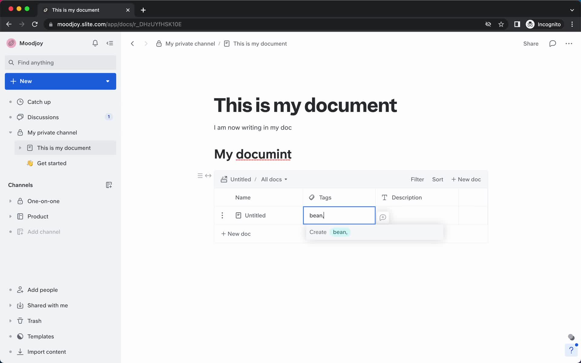 Creating a document screenshot