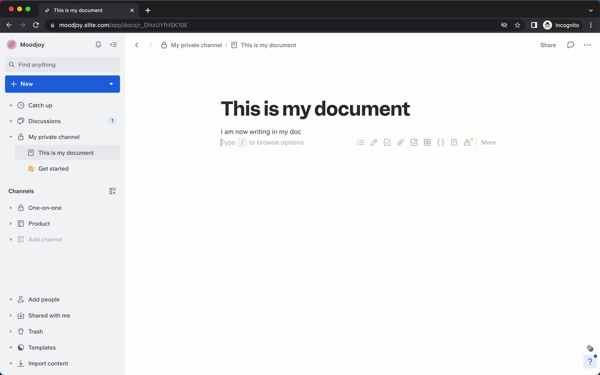 Creating a document screenshot