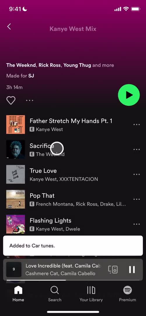 Creating a playlist on Spotify video thumbnail