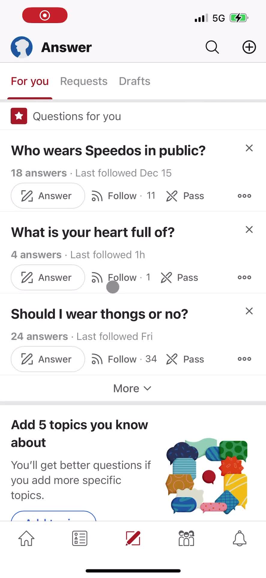 Creating a post on Quora video thumbnail