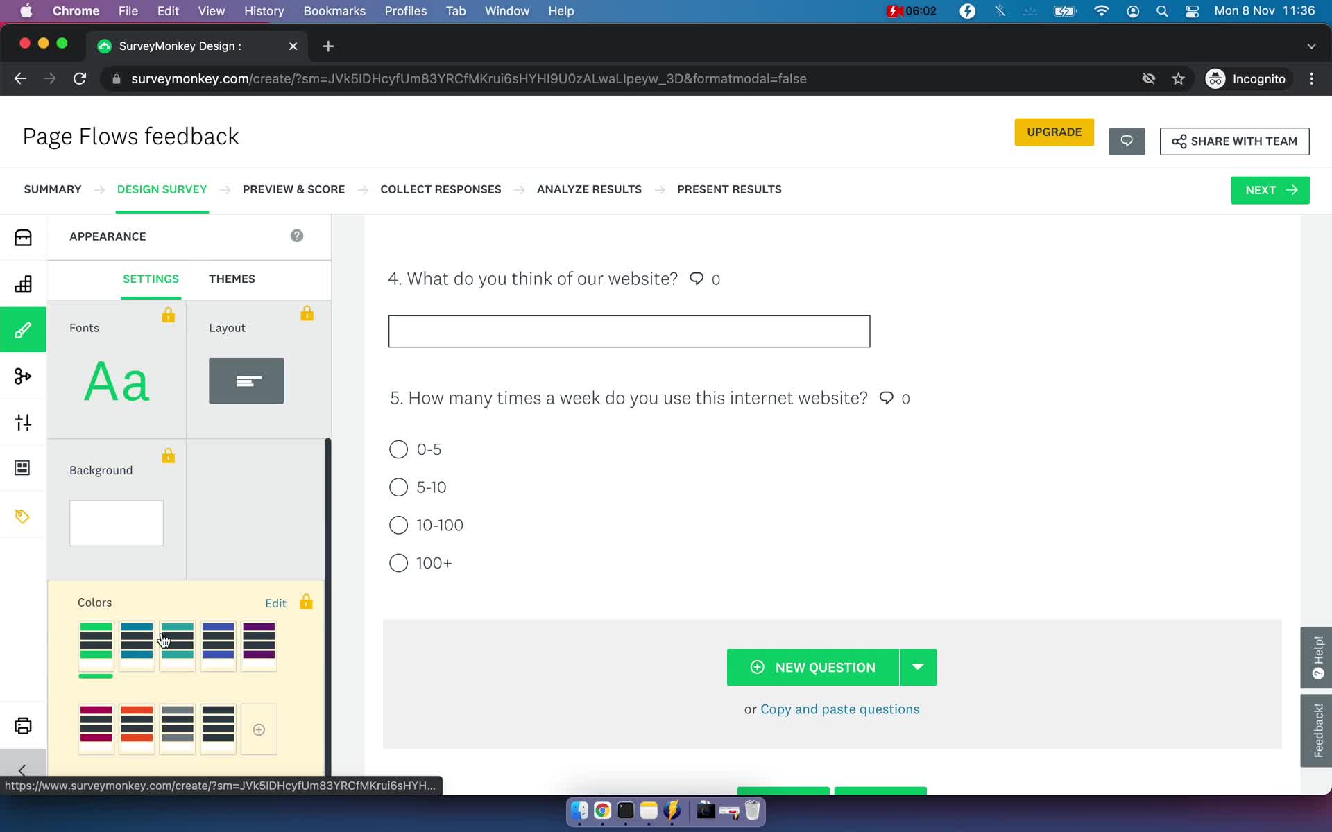 Creating a form on SurveyMonkey video thumbnail