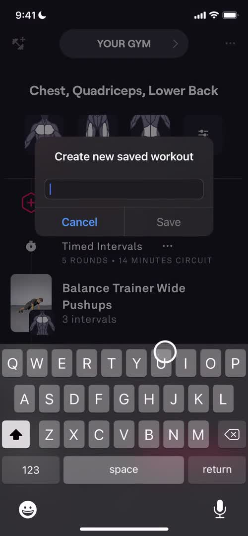 Creating a routine screenshot