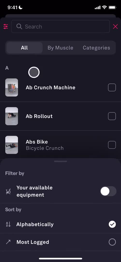 Creating a routine screenshot