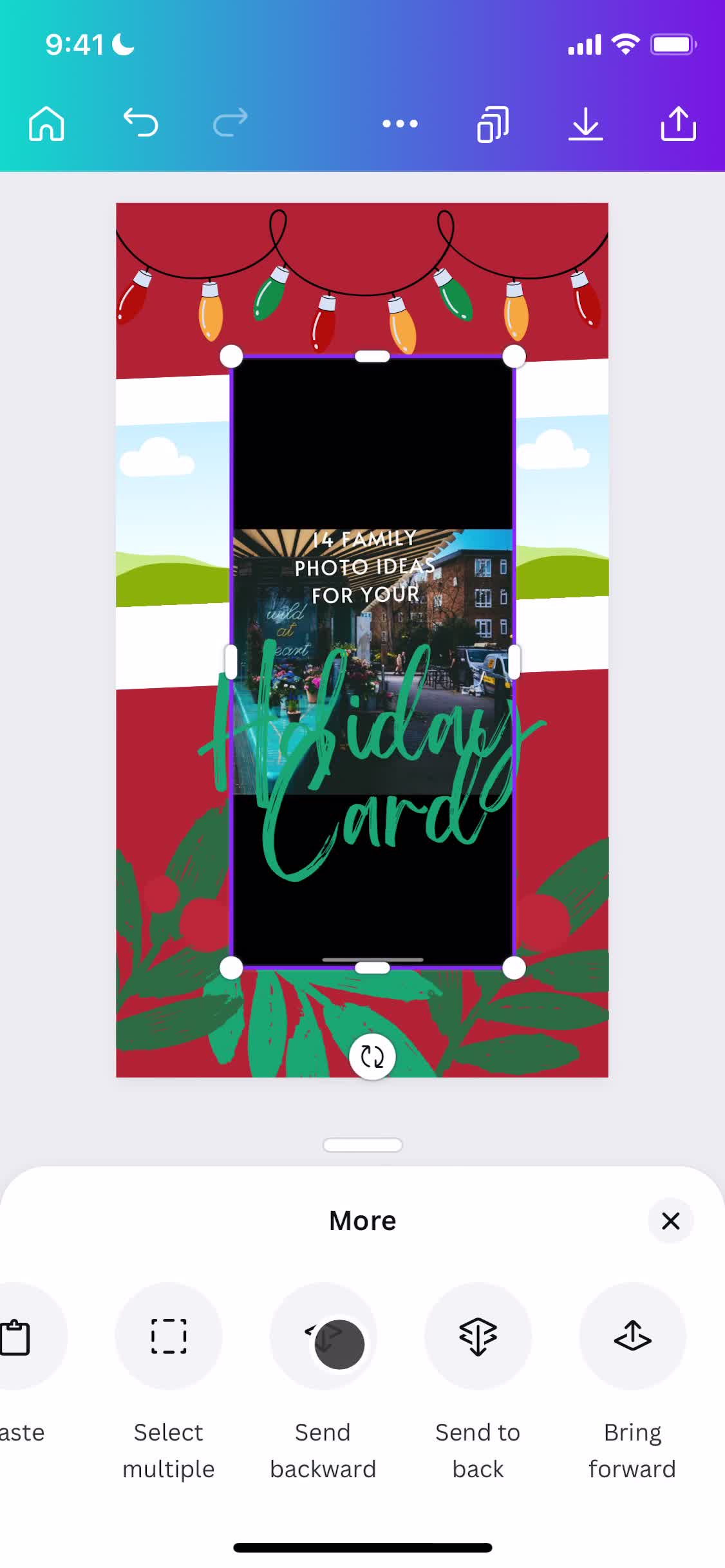 Creating a design on Canva video thumbnail