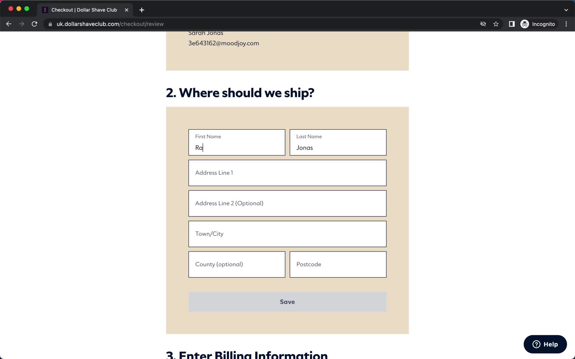 Onboarding screenshot