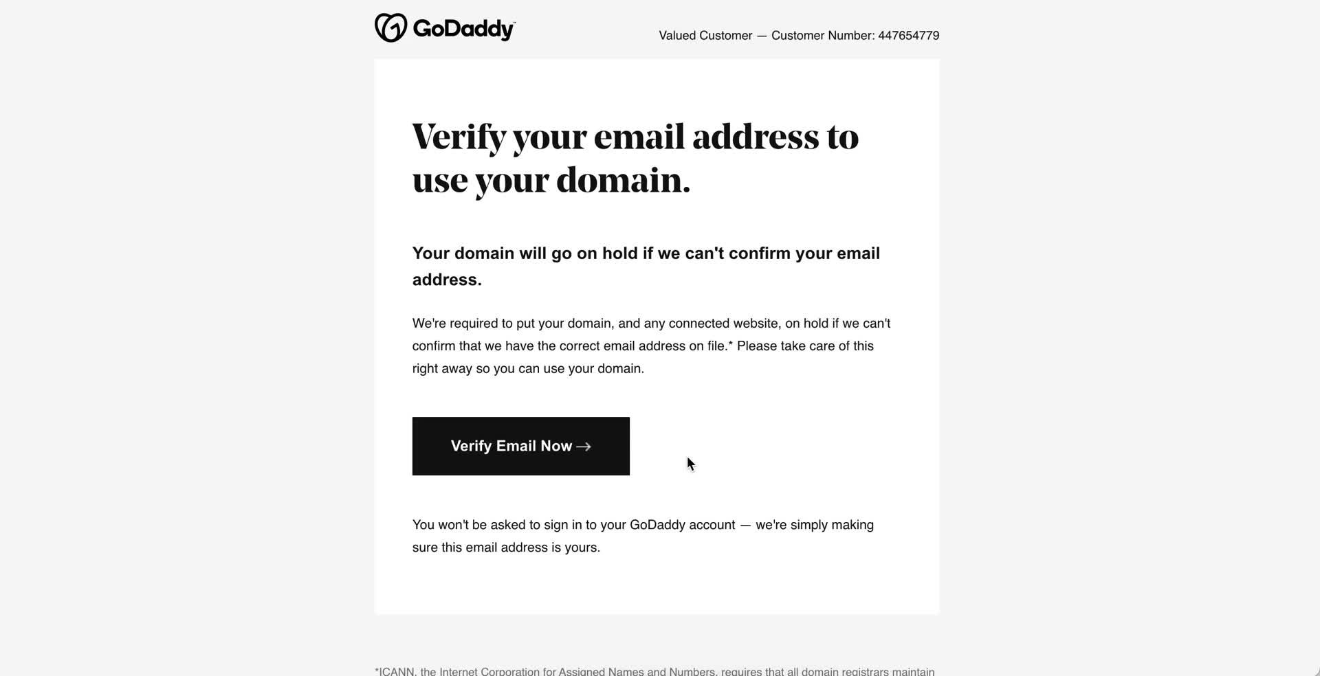 Creating an email campaign screenshot