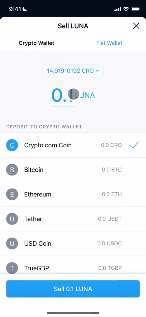 Exchange screenshot