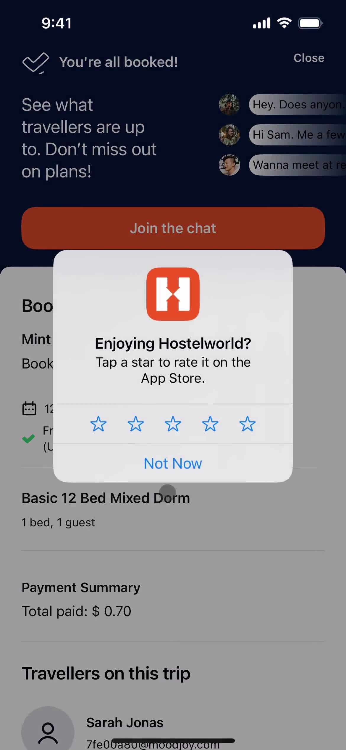 Booking a room on Hostelworld video thumbnail