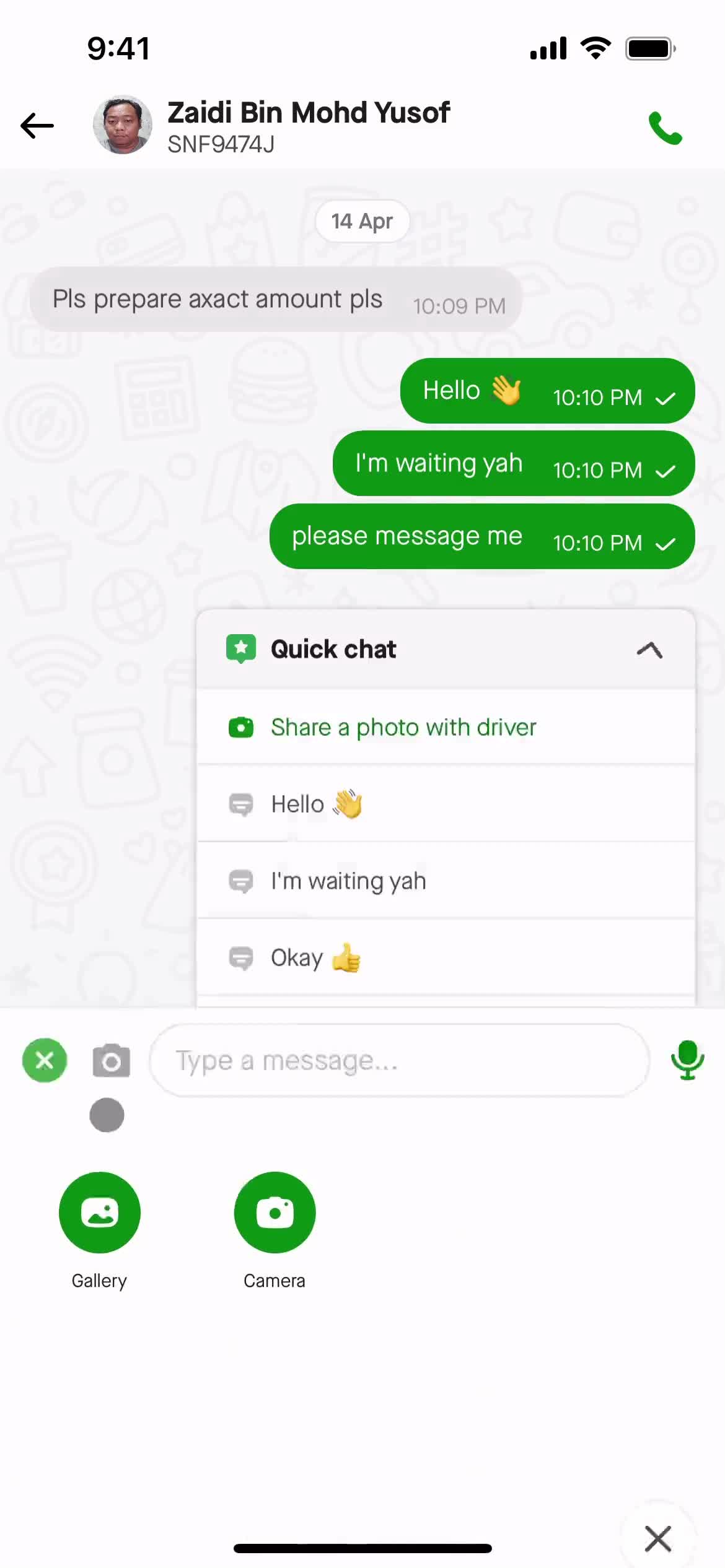 Booking a ride on Gojek video thumbnail