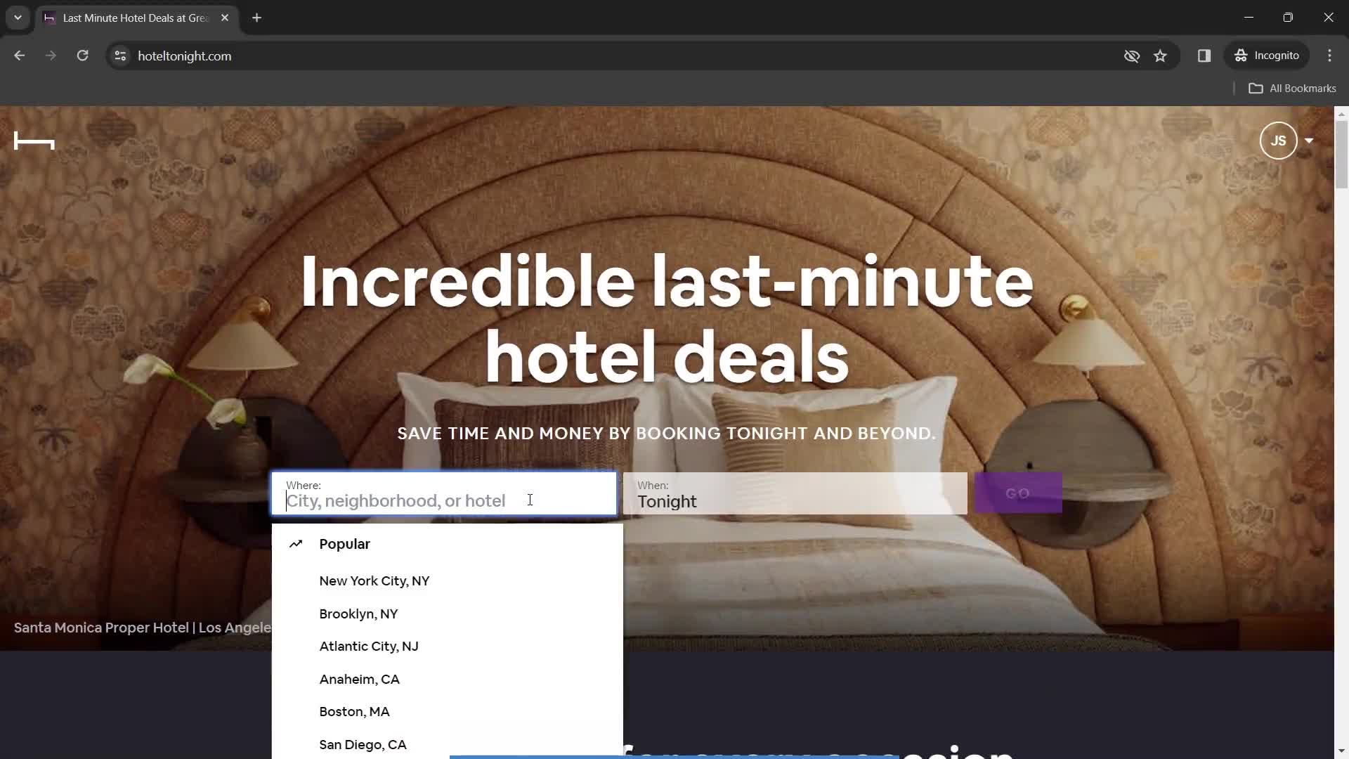 Booking a room on HotelTonight video thumbnail