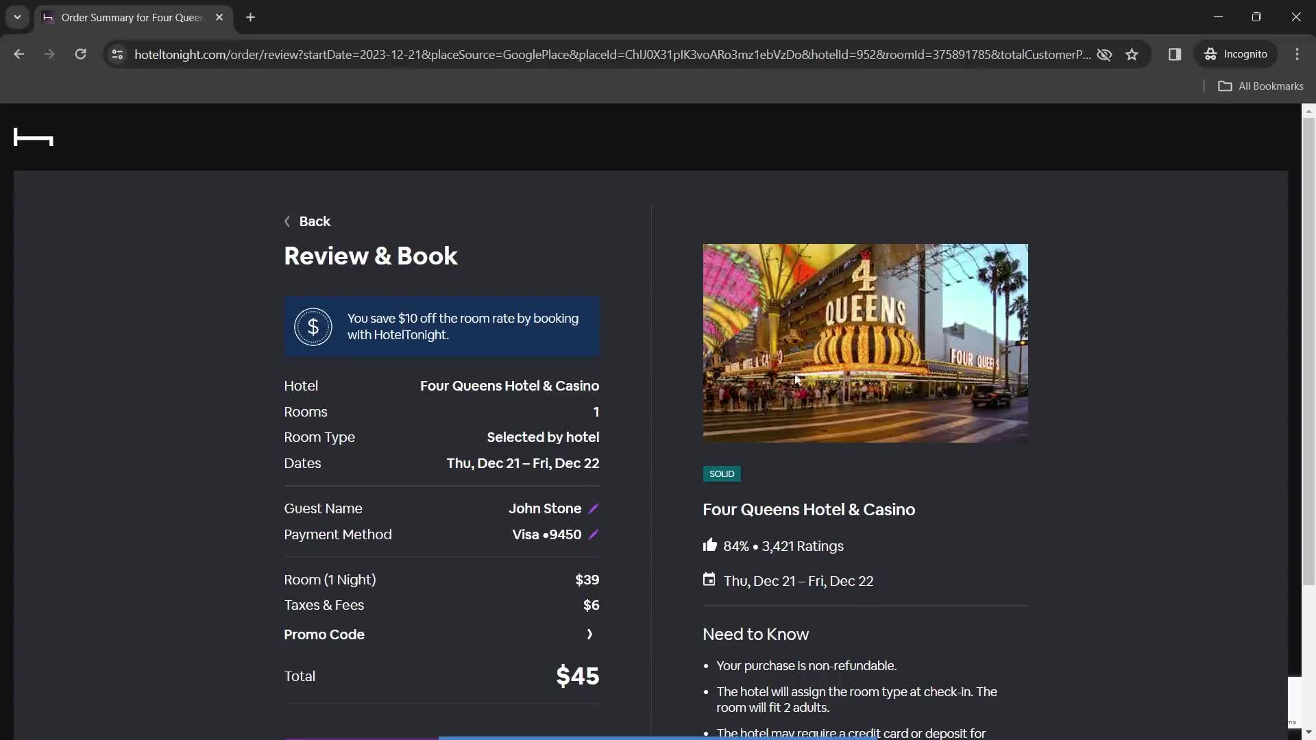 Booking a room on HotelTonight video thumbnail