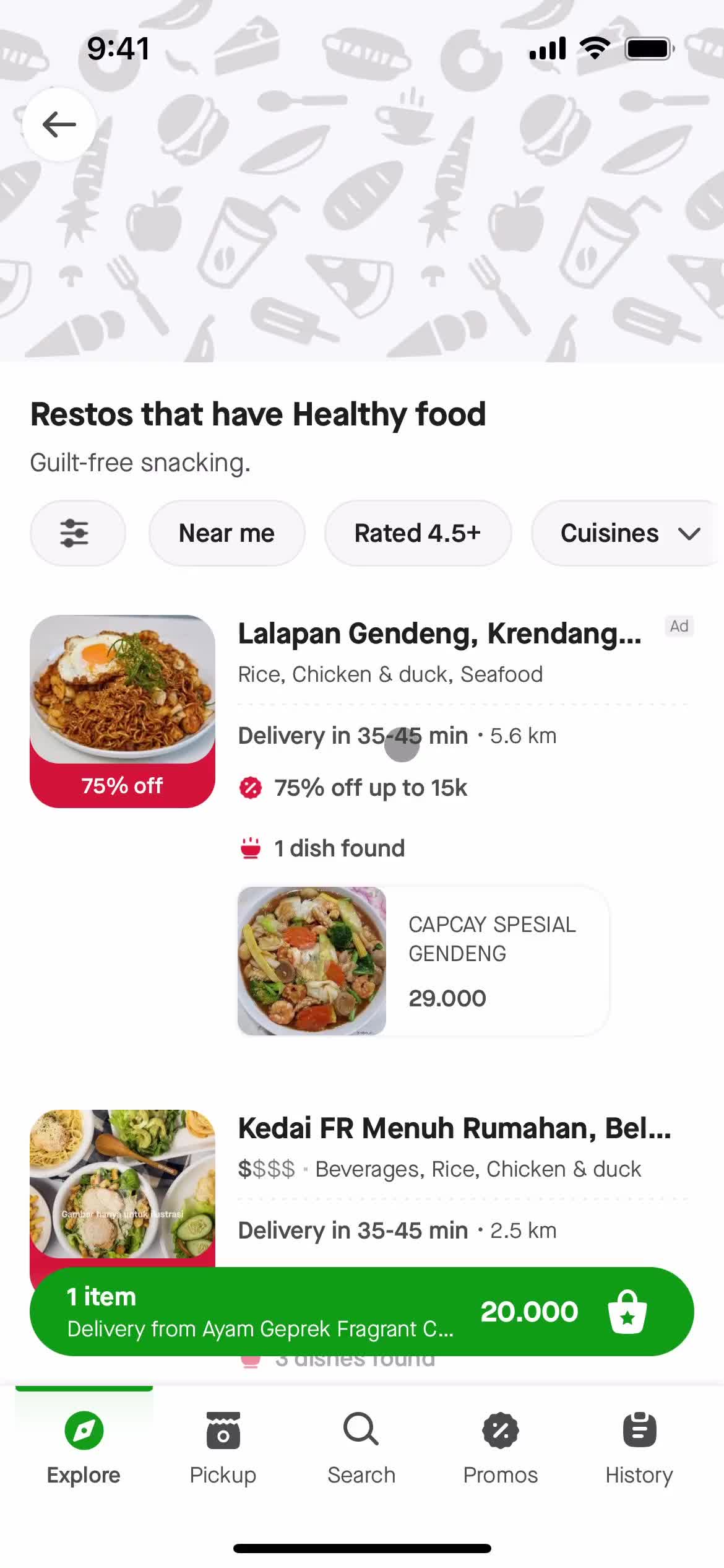 General browsing on Gojek video thumbnail